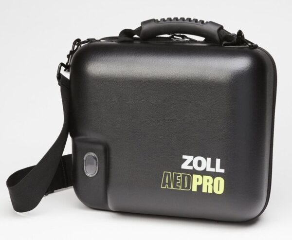 Zoll AED Pro Molded Vinyl Carry Case, Battery Compartment