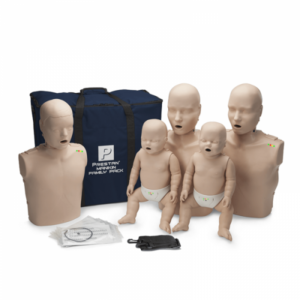 PRESTAN Manikin Family Pack with CPR Feedback (Medium Skin)