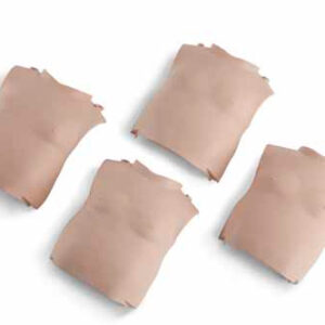 PRESTAN Infant Manikin Torso Skin Replacement, 4-Pack (Dark Skin)