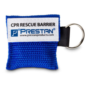 PRESTAN CPR Rescue Barrier Keychains, 50-Pack