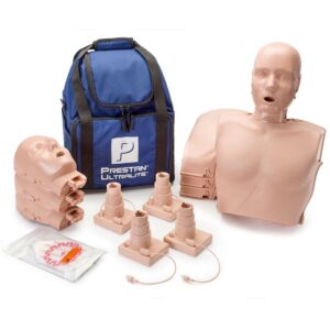PRESTAN Ultralite Manikin, CPR Feedback, 4-Pack (Medium Skin)