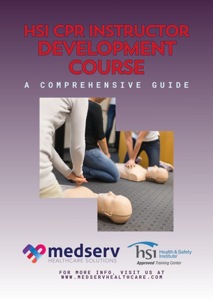 hsi cpr instructor development course guide